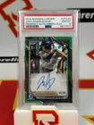 PSA 10 - 2024 Bowman Chrome JOSH ADAMCZEWSKI 1st Green Lava AUTO /99 #CPA-JA