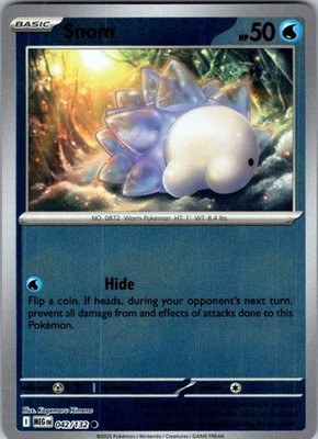Pokemon | ME01: Mega Evolution | Snom | 042/132 | Reverse Holo | NM