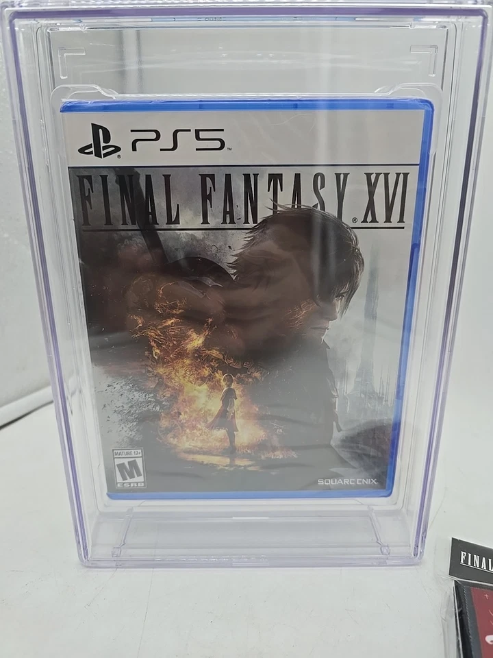 Final Fantasy XVI White Label CGC 9.8 A+ PS5 Sealed Graded Uncirculated + BONUS - Image 3 of 4