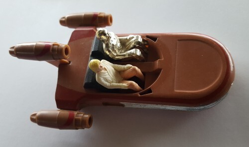 Star Wars Landspeeder 1978 General Mills Missing Wind Shield Land - Picture 4 of 4