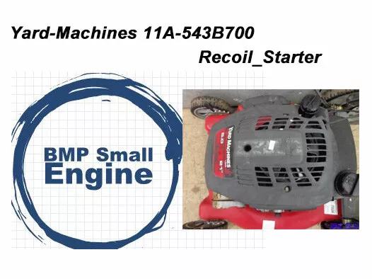 Yard machine recoil starter assembly online