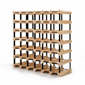 Home Ready FT-WWR06-42 42 Bottle Timber Wine Rack