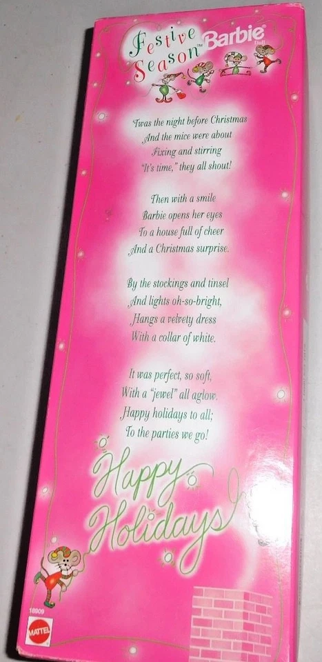 Muñeca Barbie Temporadas Festivas 1997 # 189098 NRFB Foto 2 de 4