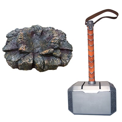 Replica Metal Mjolnir Thor Solid Adult Hammer Collectible