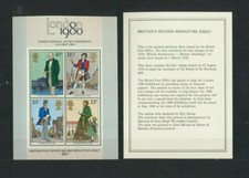 UK Great Britain London 1980 Stamp Exhibition Souvenir Sheet #874a