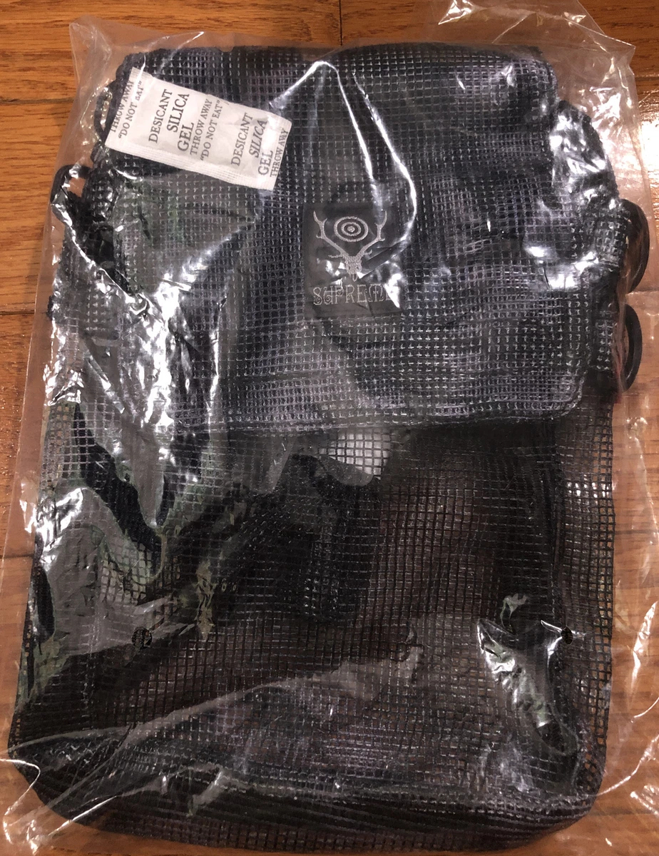 Supreme South2 West8 Heavy Mesh Game Bag Black SS21 NEW &amp