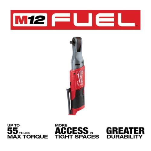 Milwaukee Power Tool Combo Kit 12V Li-Ion Brushless Ratchet 200Rpm+Led(ToolOnly) - Picture 2 of 10