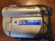 Sony DCR-DVD308 Mini DVD Handycam Camcorder NO Charger, Not Tested