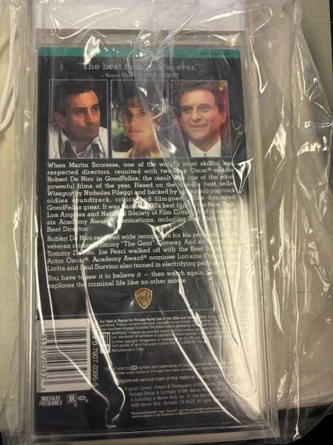 1991 "GoodFellas" VHS, IGS Graded 8.5, Watermark/Seal 8.5 MINT -- RARE Foto 4 de 4