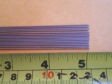 100 PCS. STAINLESS STEEL STRAIGHT LURE SHAFT WIRE FORM  .031 X 5" INCHES LONG