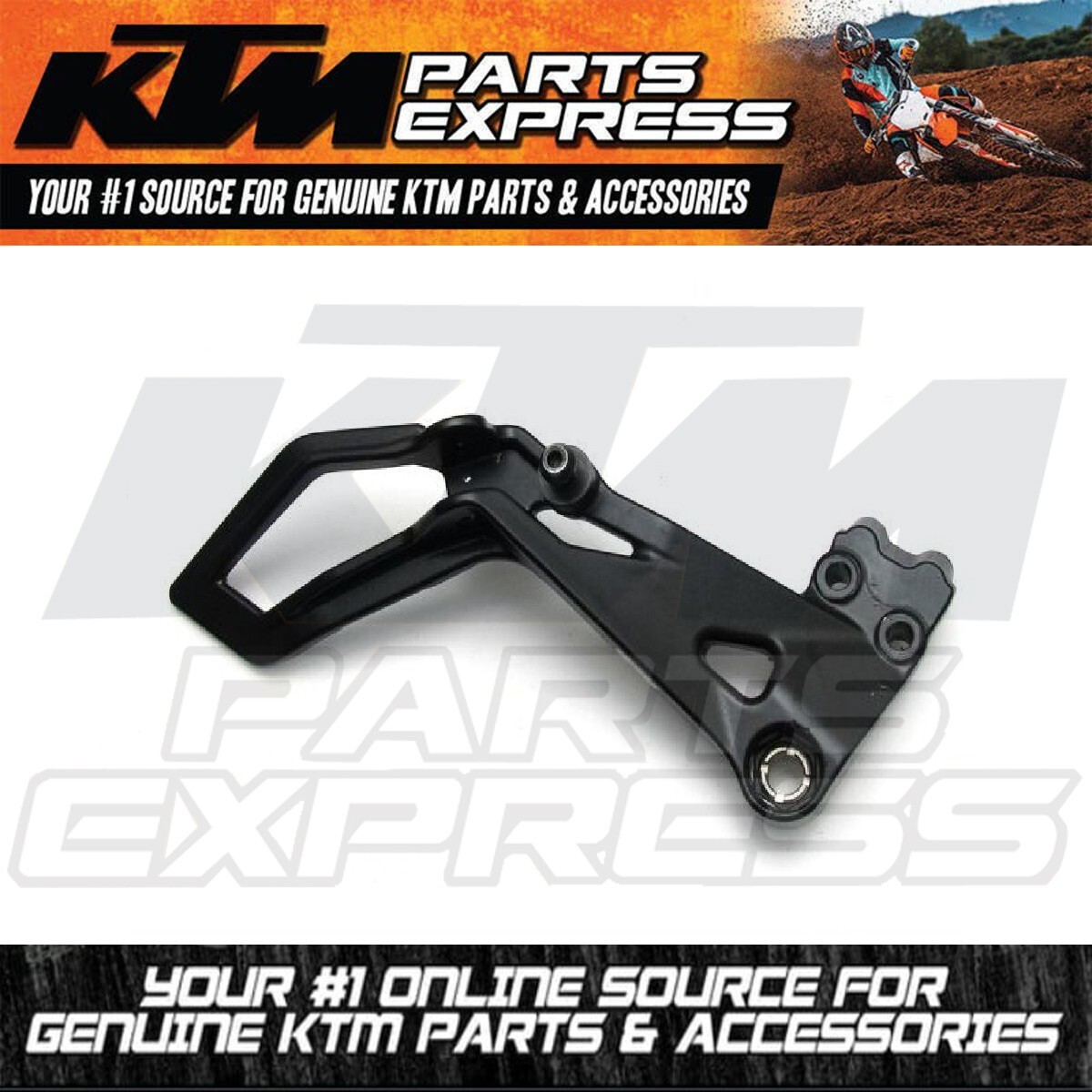 NEW OEM KTM FOOTREST BRACKET FRONT LEFT SIDE 390 RC R CUP USA