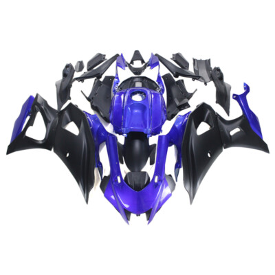 Black Blue Bodywork for Yamaha YZF R7 2022 2024 ABS Plastic Injection Fairings