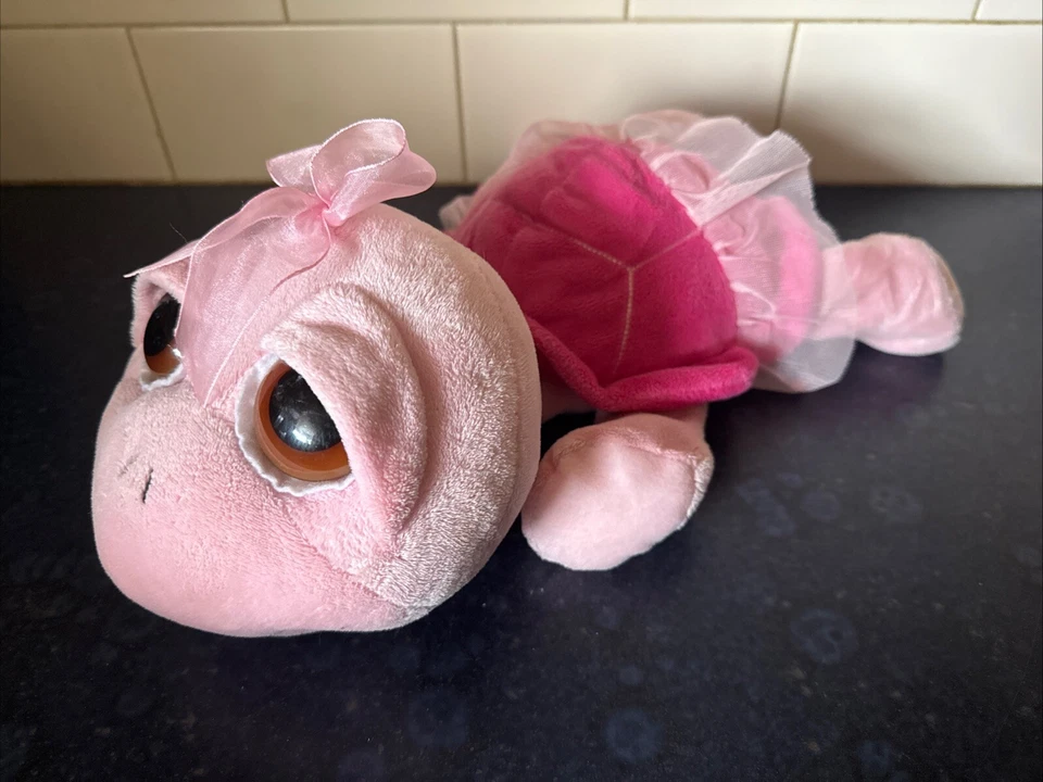 Rare Russ Berrie Lil Peeper Turtle Big Eye Bell Ballerina Shecky Squirtle Shelly - image 3 of 4