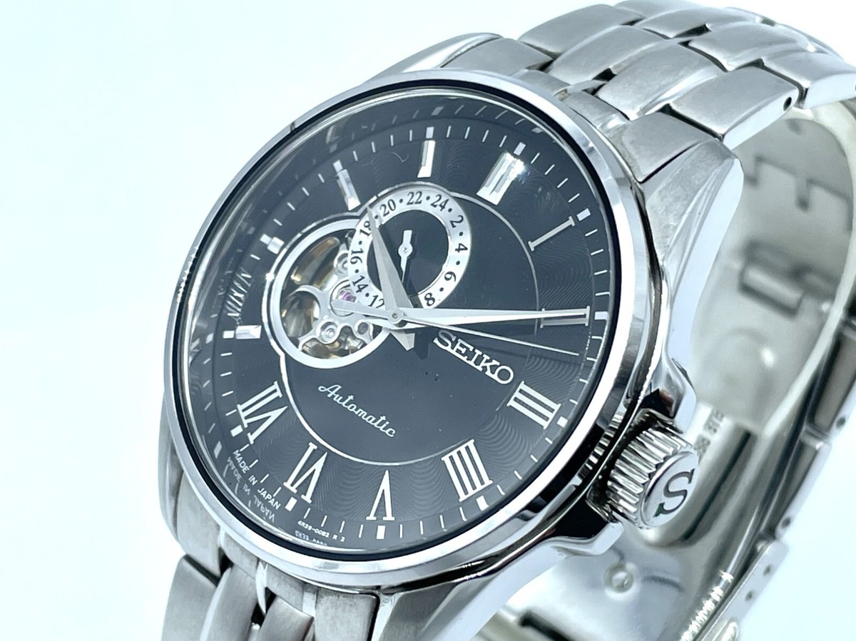 サーリオ SEIKO PRESAGE Automatic Watch Open heart Sapphire 4R39-00B0