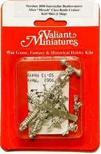 Stardate 3000 Kit# 9061 - Alien Mirazh Battle Cruiser (1 each) Valiant 