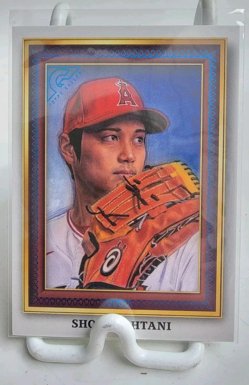 2022 Topps Gallery - Portrait Gallery Blue #PG-7 Shohei Ohtani /99