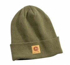 LP79613 John Deere Licensed Recycled Moss Knit Beanie Hat