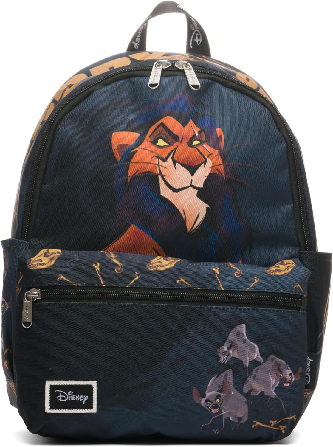 Nylon Backpack 13" - Disney - The Lion King Scar Hungry for Respect KBNL
