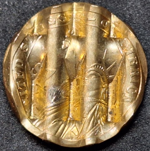 RARE John F. Kennedy 2015-S PROOF Mint Cancelled Waffled Presidential $1 Error - Picture 3 of 4
