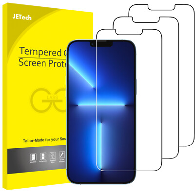JETech Screen Protector Compatible with iPhone 13 Pro Max 6.7-Inch, 3-Pack