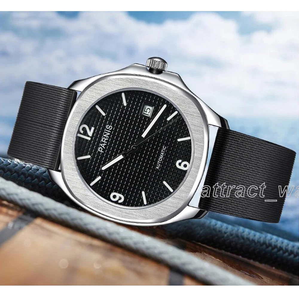 Parnis square shop watch