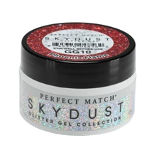 LeChat Perfect Match Sky Dust Glitter Gel, Phoenix Flame #GG10 - 0.5 oz