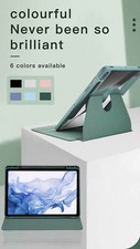 Shockproof Leather Case Rotate Cover For Samsung Galaxy Tab A7 A8 S6 Lite S7 S8