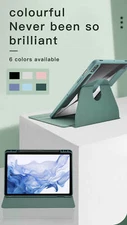 Shockproof Leather Case Rotate Cover For Samsung Galaxy Tab A7 A8 S6 Lite S7 S8