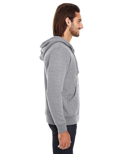 Threadfast Apparel Unisex Triblend French Terry Full-Zip - Picture 16 of 31