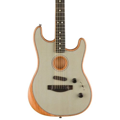 Fender American Acoustasonic Stratocaster in Transparent Sonic Blue