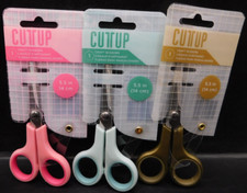 3 Piece Set Cut Up Craft Scissors 3 Colors 14cm Ea New In Packaging
