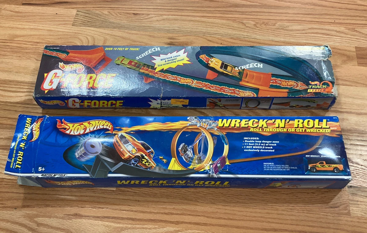 Hot wheels g force track set sale
