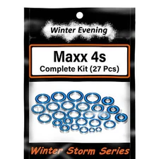 Winter Evening - for Traxxas Maxx 4S (V1 and V2) 89086-4 - (27 Pcs Bearing Kit)