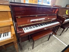 REDUCED Schaeffer Cherry Finish 46" Studio Piano