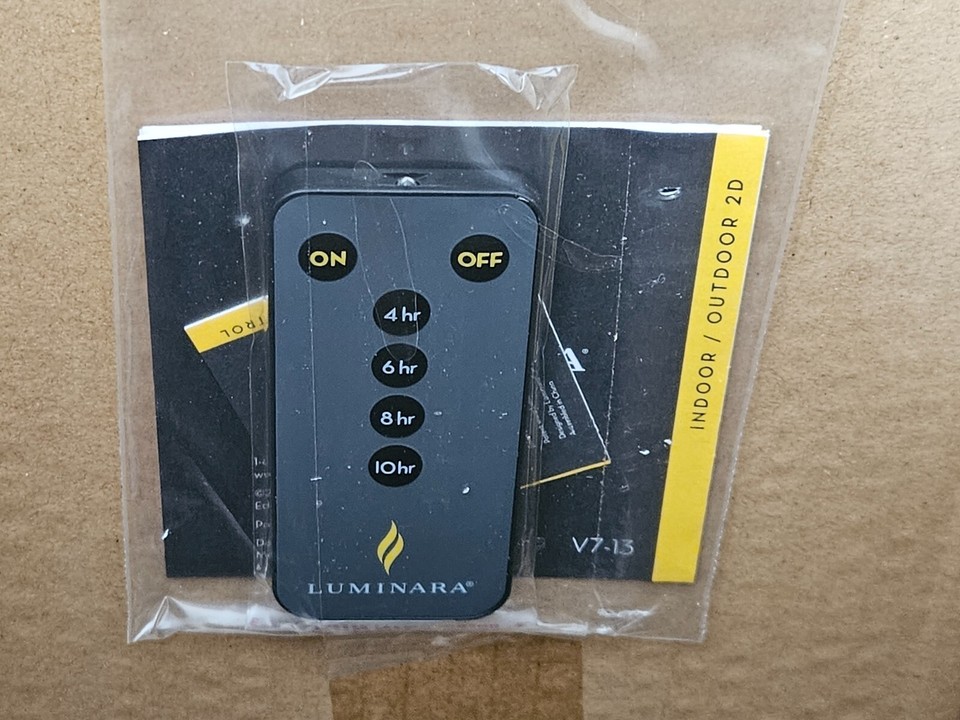 Luminara NEW 16" RED Heritage Lantern with Outdoor Flameless Candle