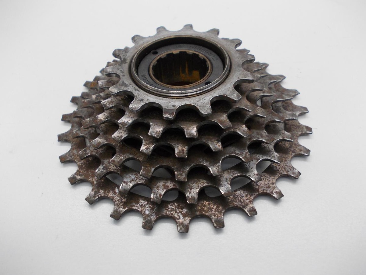 Vintage Shimano MF-Z012 Freewheel Bike Bicycle 6 Speed 14-28