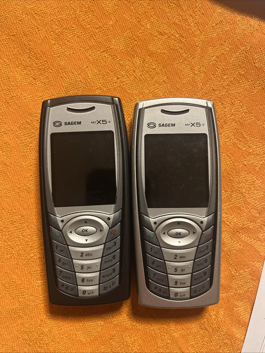 Sagem SG343i – Ancien Téléphone Portable, Stock Neuf, Rare Collection