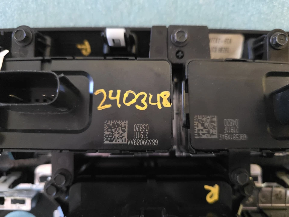 2022 Jeep Gladiator / Jeep Wrangler Dash Instrument Panel all the switches. - Image 3 of 4