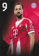 Harry Kane - FC Bayern München - NEU 2025/26 - original signierte Autogrammkarte