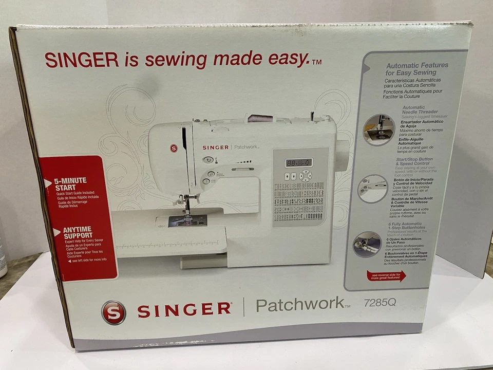 Singer Patchwork 7285Q Sewing and Quilting Machine with Extension Table - Image 2 of 4