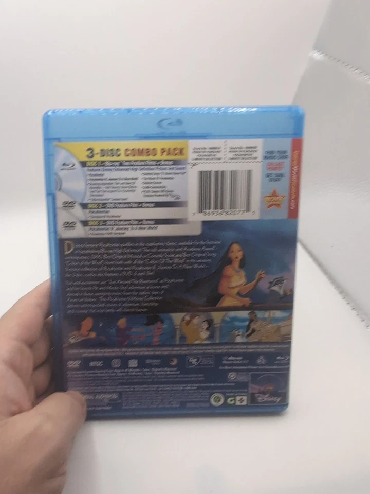 Pocahontas & Pocahontas II Journey to a New World Bluray/DVD - Image 4 of 4