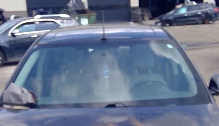 11 12 2013 14 15 Lincoln MKX pasajero derecho parasol en beige con iluminación Foto 3 de 4