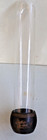 Ancienne machine à gomme murale SUNSHINE CUP tube verre bakélite distributeur et support