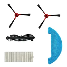 Brush Filter Set Vacuum Robot Mop Cloths Pack Parts Robotic Vacuum Cleaner