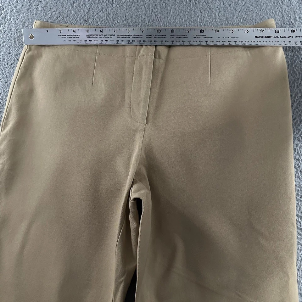 Pantalones Mujer Chicos Beige Talla 2 Fabulosamente Adelgazantes Elastizados Mezcla Algodón Foto 4 de 4
