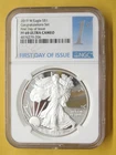 2019-W Proof $1 American Silver Eagle Congratulations Set NGC PF69UC FDI First