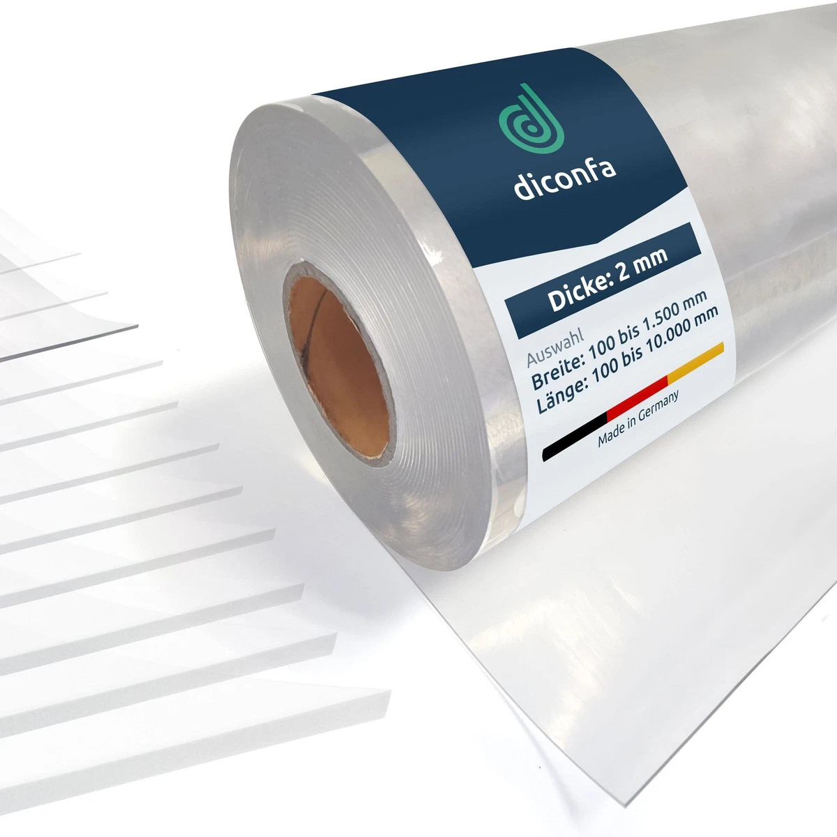 Pvc Folie Glasklar 3mm online kaufen