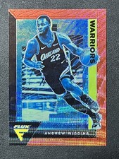 2020-21 Panini Flux Andrew Wiggins #58 Red Wave Prizm