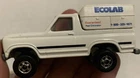 New Listing1980 HOT WHEELS FORD BRONCO ECOLAB WHITE 1:64 DIECAST 3" PICKUP TRUCK W/ TOPPER