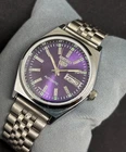 Vintage Refurbished Seiko 5 Automatic Day/Date Japan Made Men's Wrist Watch